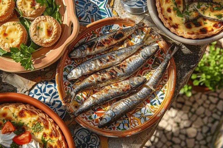 7 Délices portugais incontournables : sardines et pasteis de nata à déguster à Lisbonne